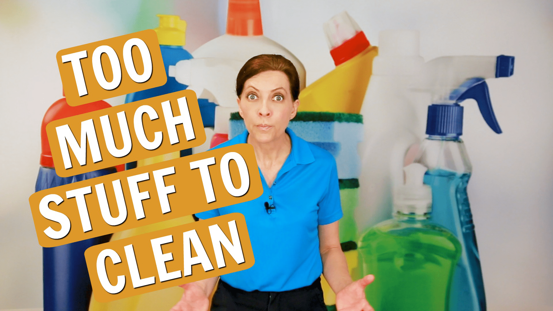 Too Much Stuff to Clean, Angela Brown, Savvy Cleaner