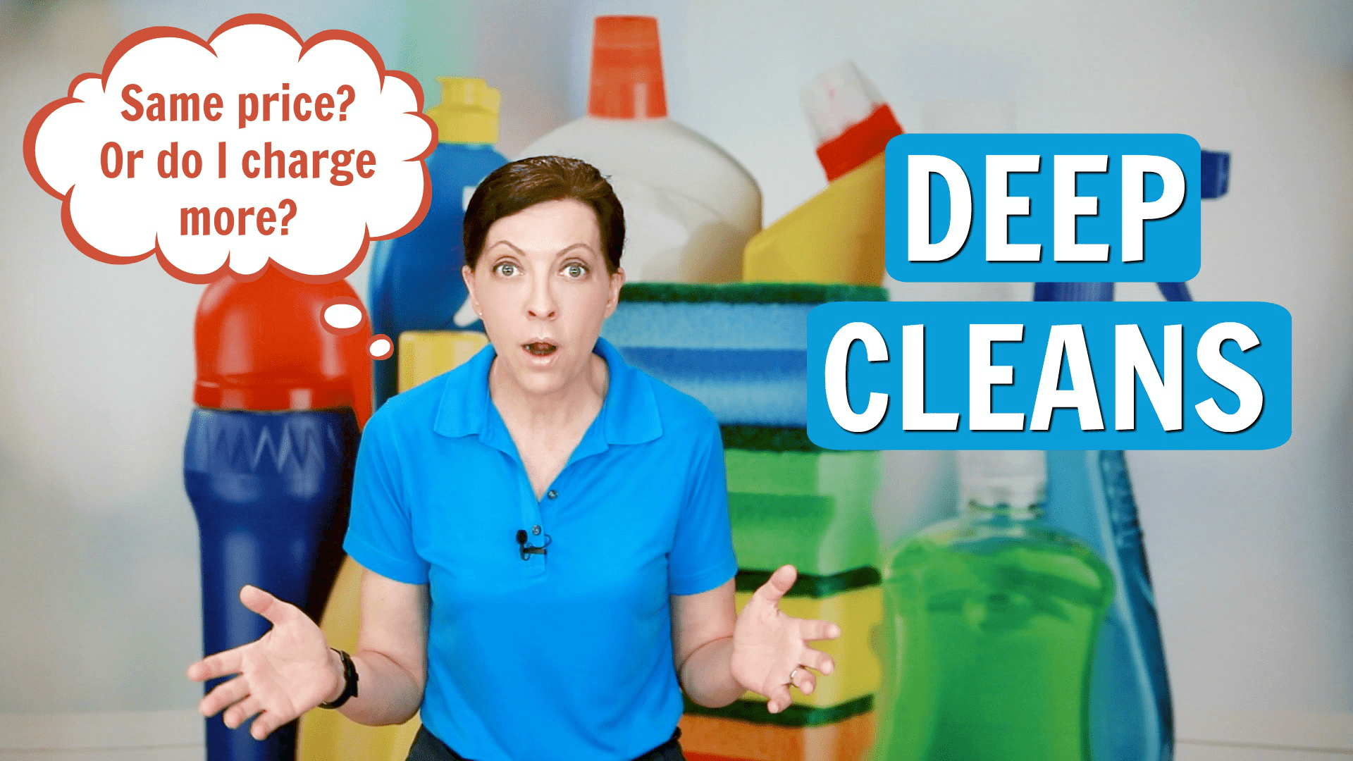 798 Base Rate or Charge More for a Deep Clean, Angela Brown, Savvy Cleaner