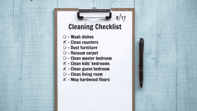 Customers Try to Get a Free Cleaning cleaning checklist.35-min