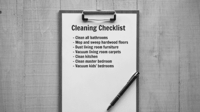 Customers Try to Get a Free Cleaning customers_ cleaning checklist