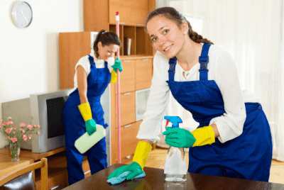 Do You Need a Business Plan, Two Women Cleaning House