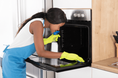 Do You Need a Business Plan, Woman Cleaning an Oven