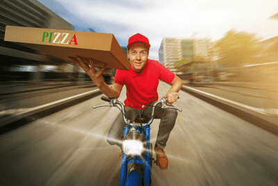 Is Niceness Killing Your Cleaning Business, Pizza Man on Scooter