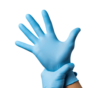 Advertise Without Scare Tactics, Blue Gloves