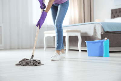 Cleaning By Myself - Can I Be Successful, Mopping