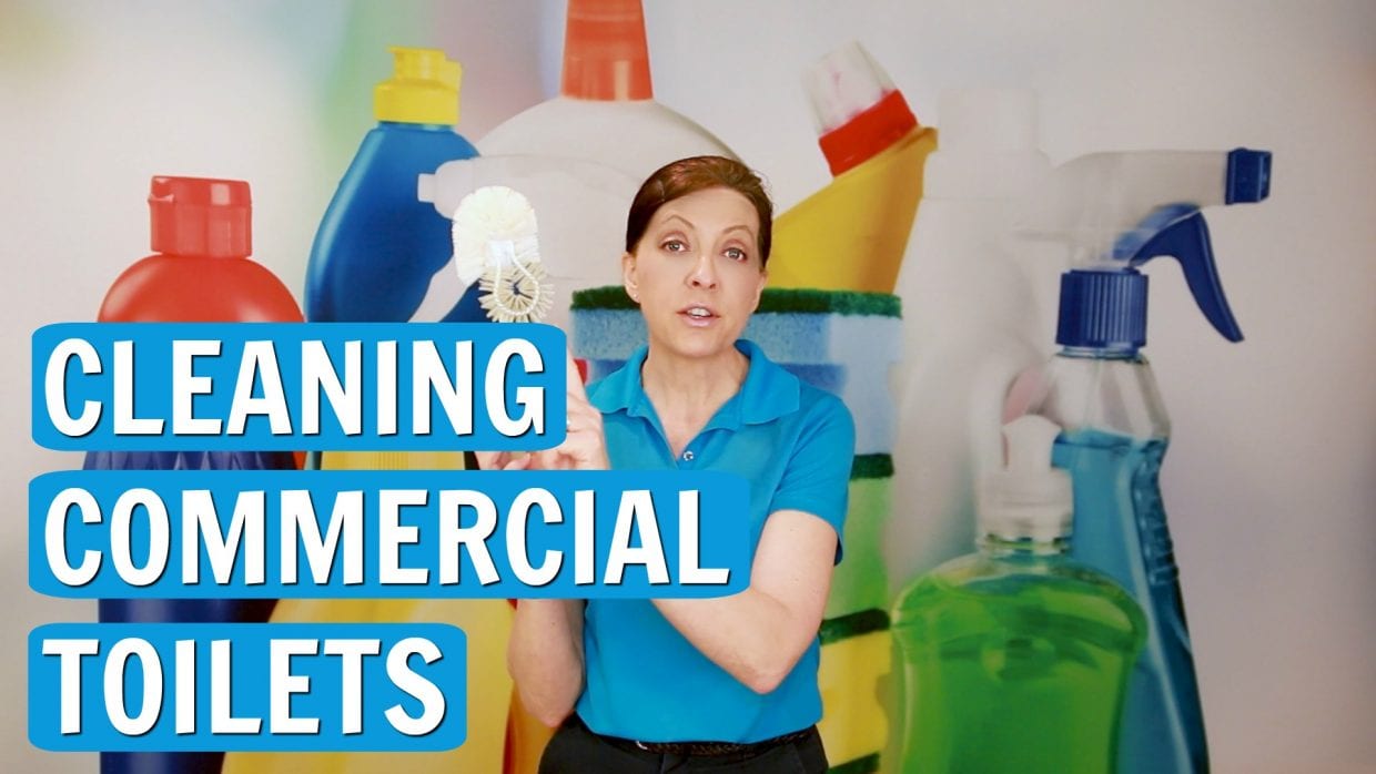 Cleaning Commercial Toilets, Angela Brown, Savvy Cleaner