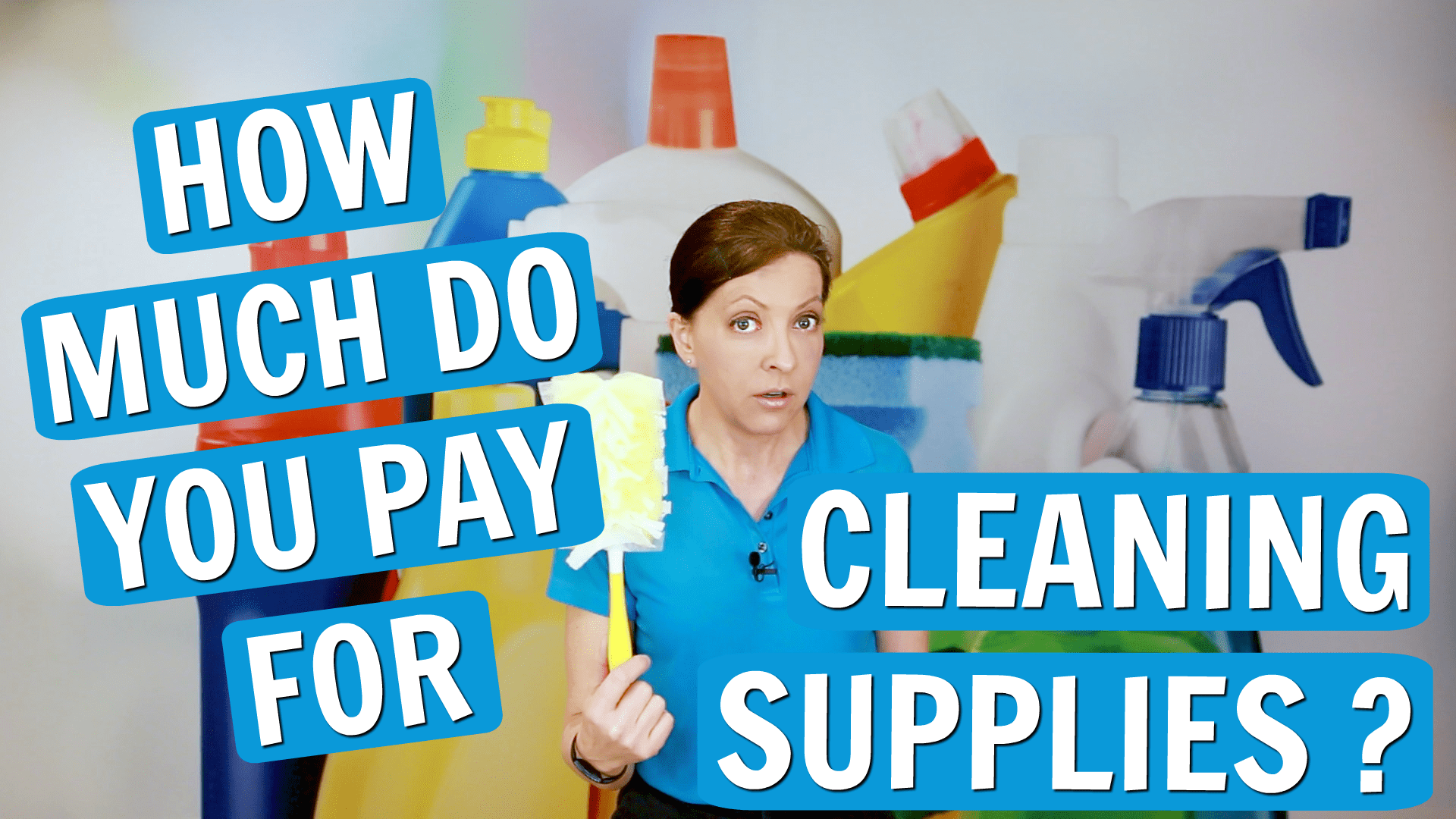 How Much Do You Spend Annually on Cleaning Supplies, Angela Brown, Savvy Cleaner