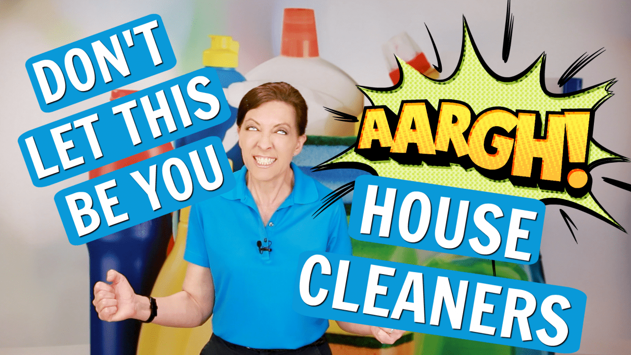 Biggest Mistakes House Cleaners Made, Angela Brown, Savvy Cleaner