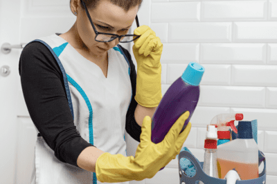 Biggest Mistakes House Cleaners Learned from 22-25, House Cleaner Reading Bottle