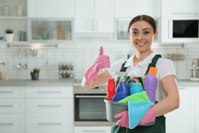 Biggest Mistakes House Cleaners Learned from 22-25, House Cleaner Thumb Up