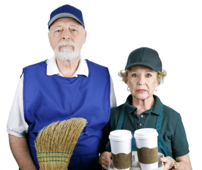 Biggest Mistakes House Cleaners Learned from 22-25, Man and Woman in Job Uniforms