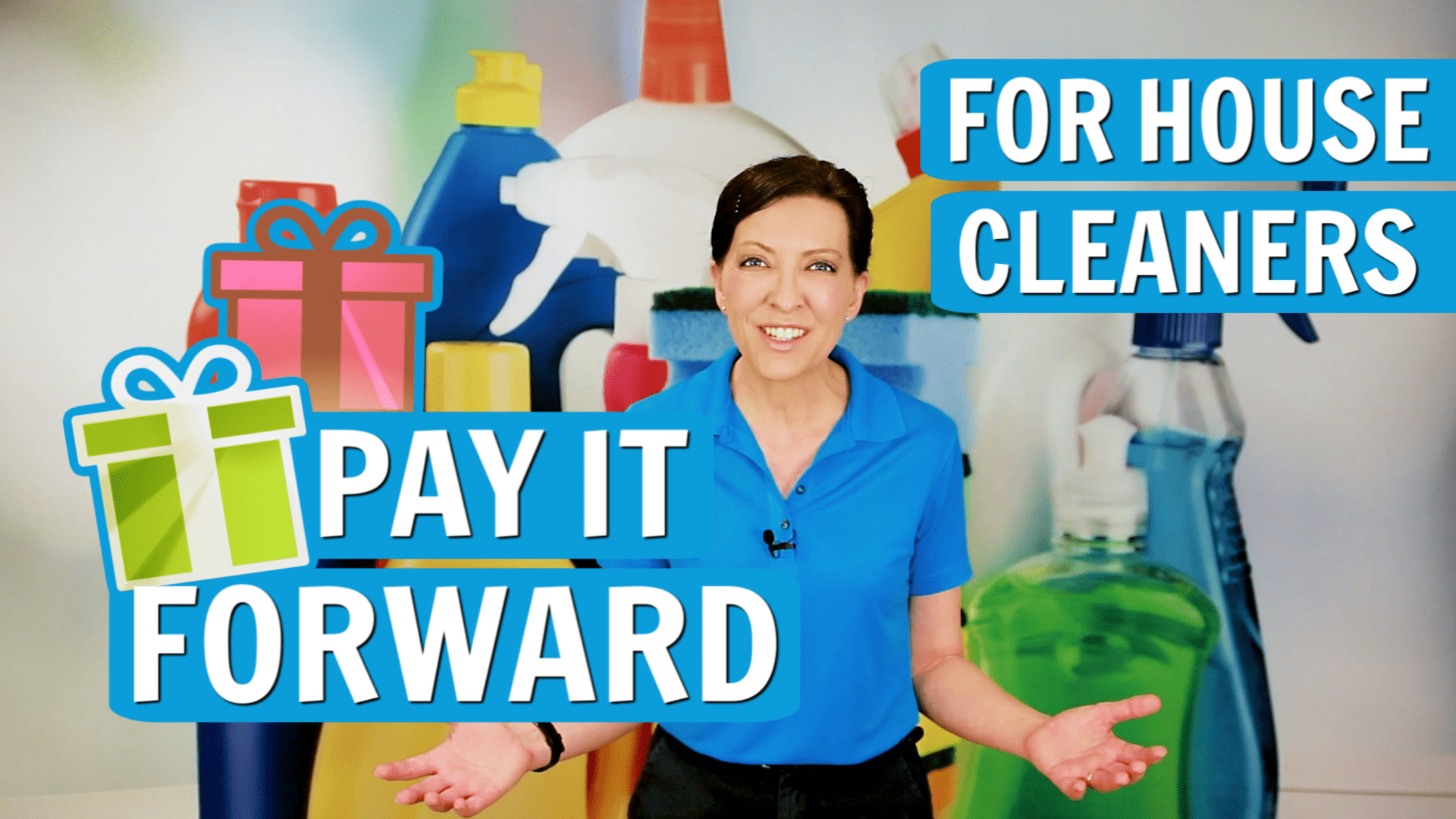 Pay It Forward for House Cleaners, Angela Brown, Savvy Cleaner