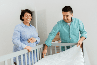Cleaning Business Shortcuts, Couple Prepare Crib