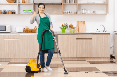 5 Don'ts of the Cleaning Business, Happy House Cleaner