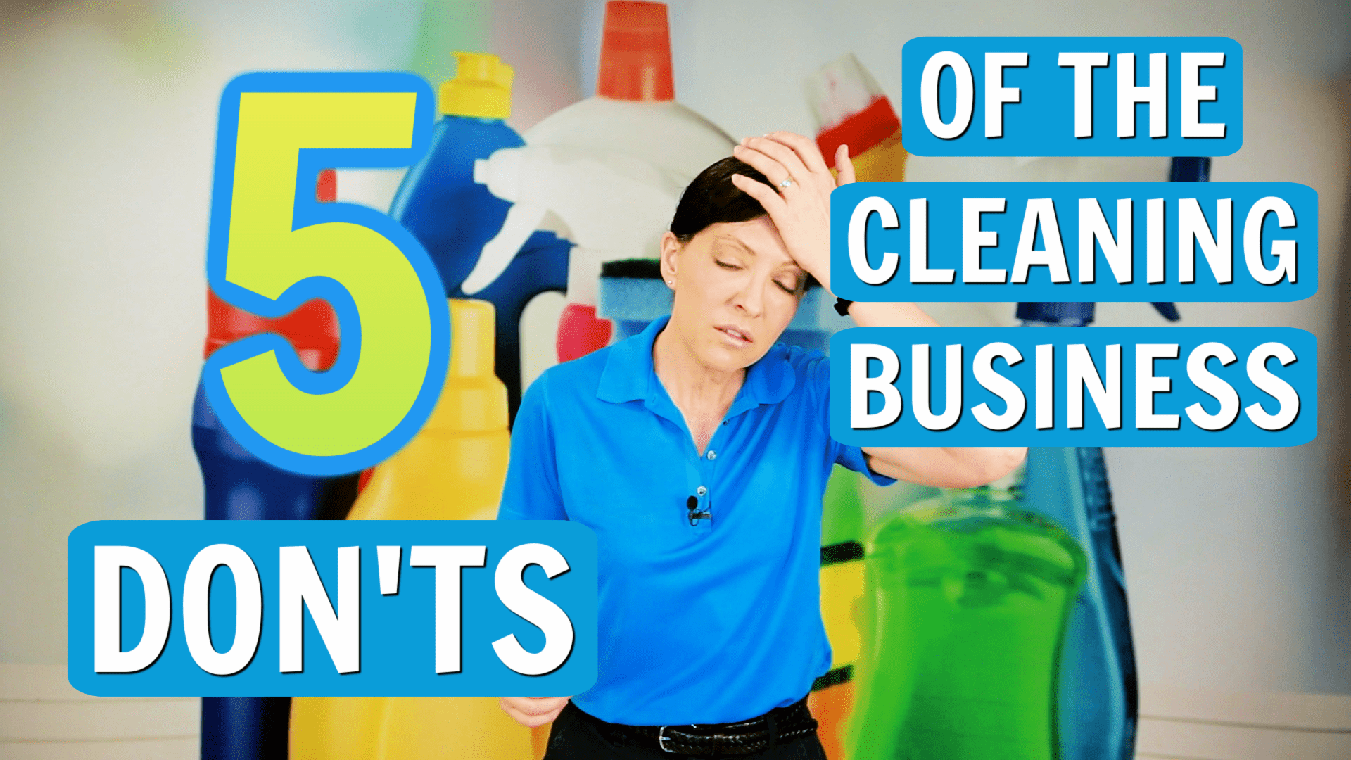 5 Don'ts of the Cleaning Business, Angela Brown, Savvy Cleaner