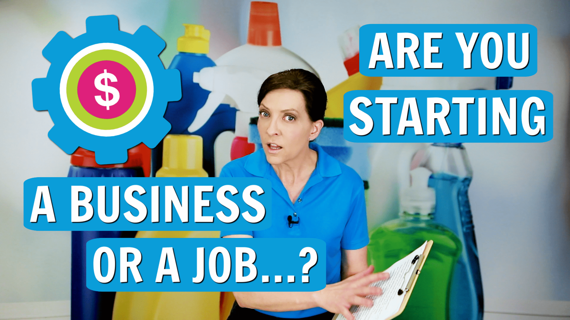Are You Starting a Business or Starting a Job, Angela Brown, Savvy Cleaner