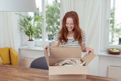 Have You Ever Heard of XYZ Product, Woman Opening Box