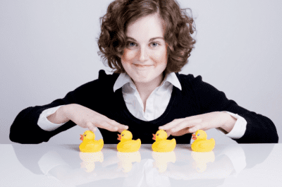 Thinking About Selling Your Cleaning Business, Woman with Ducks in a Row