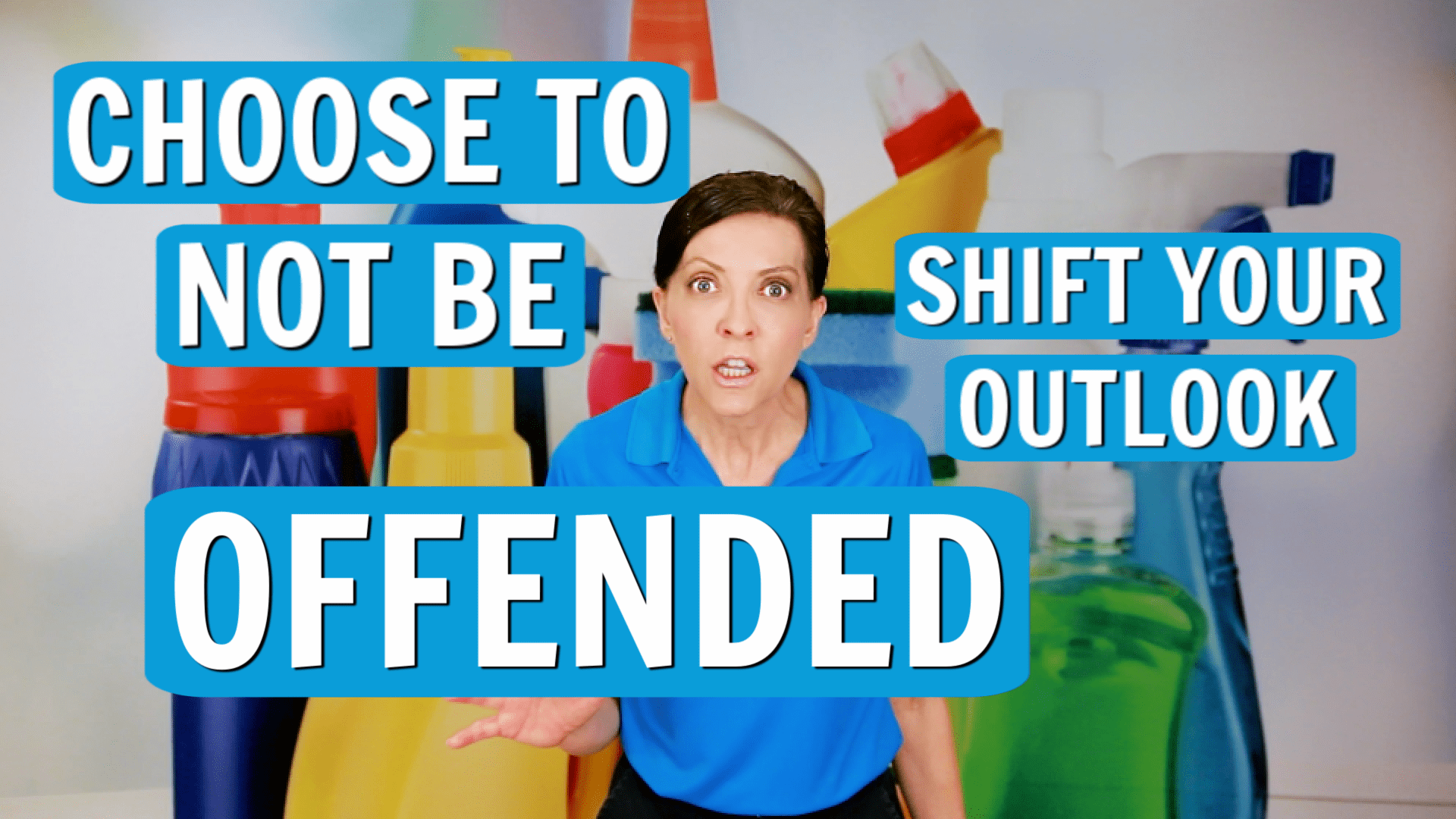 Choose To Not Be Offended, Angela Brown, Savvy Cleaner