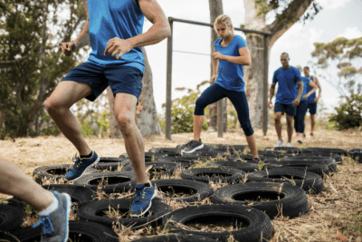 Employees That Don't Last 2 Weeks, Obstacle Course Tires Race