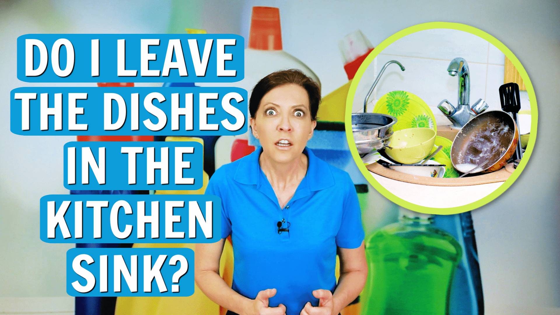 Dishes In the Kitchen Sink, Angela Brown, Savvy Cleaner