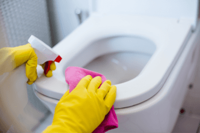 Self Doubt as a Business Owner, Cleaning Toilet