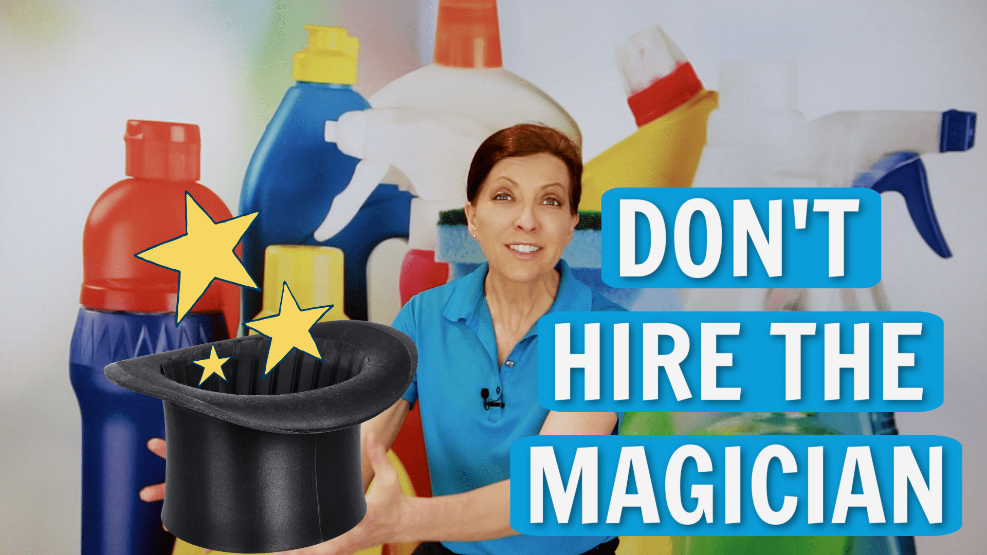 Don't Hire the Magician Angela Brown Ask a House Cleaner