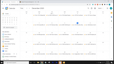 How I Organize My YouTube Workflow, Show Calendar Ask a House Cleaner