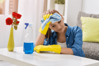 Will You Make a Hiring Mistake, Tired Woman Cleaning