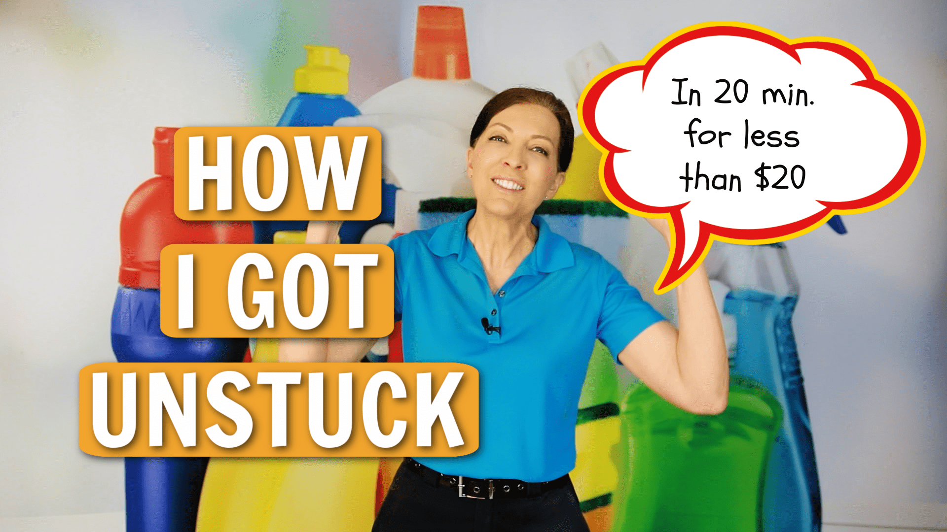 How I Got Unstuck Angela Brown Ask a House Cleaner