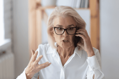 Find Someone Else, Angry Woman Talking on Phone
