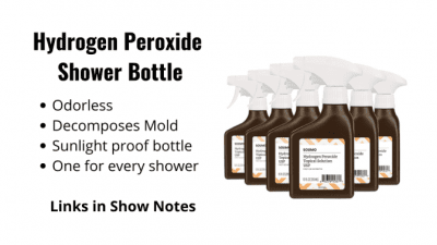 Mold and Mildew, Hydrogen Peroxide Spray