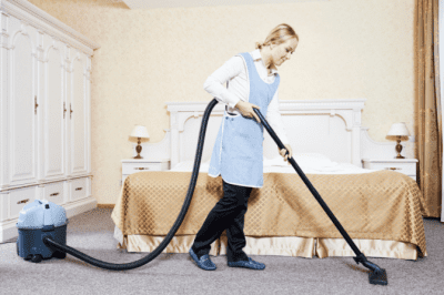 House Cleaners Amazing Surprise, Cleaner Vacuuming
