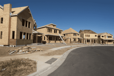 Rough Estimate, New Houses Under Construction