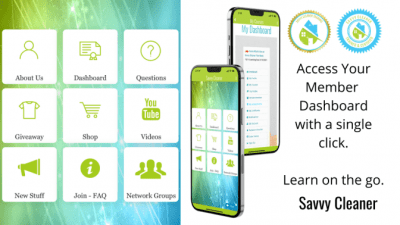 Smartphone Ready, Savvy Cleaner App SmartPhone