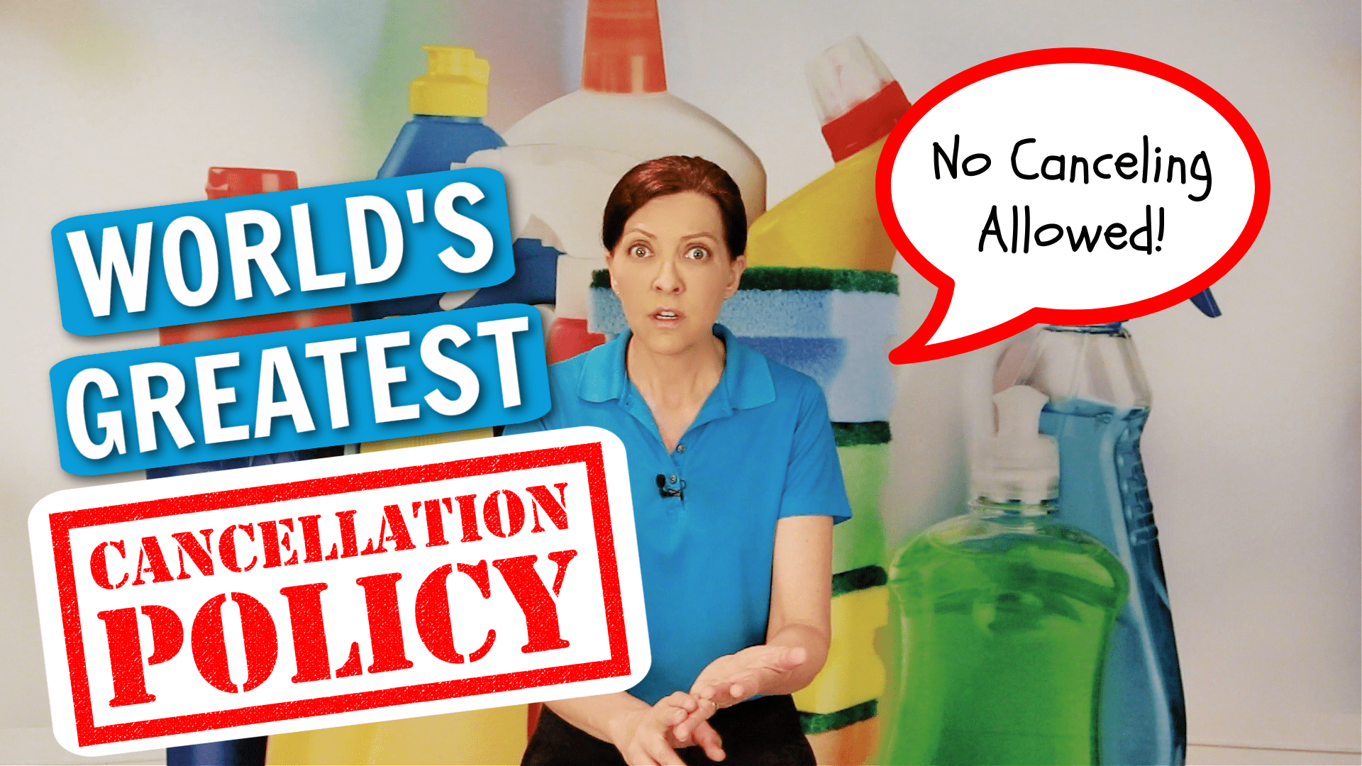 World's Greatest Cancellation Policy Angela Brown Ask a House Cleaner