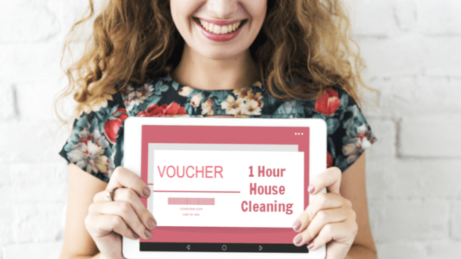 Rules For Bartering, Voucher, 1 Hour House Cleaning